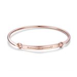 Fides Rose Gold Bangle