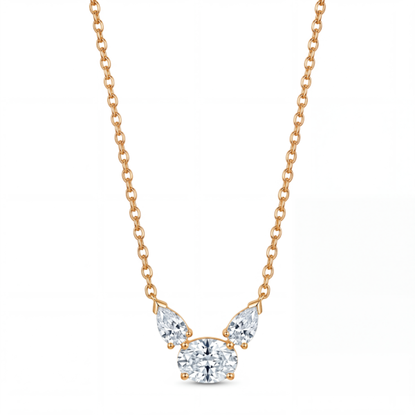 Marquise CZ Pendant Oval Marquise CZ Pendant